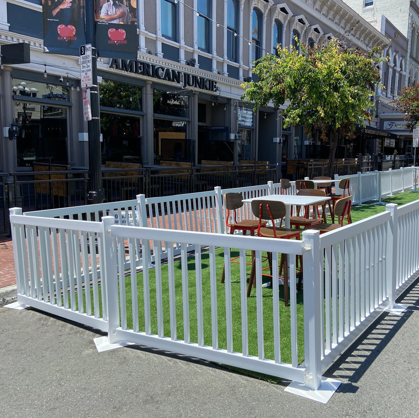 Outdoor Event Fencing