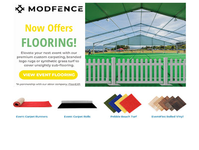 Mod-Fence Systems and FloorEXP Offers a One-Stop Event Services Solution for Clients