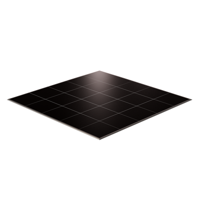 California Portable Dance Floor | Black Laminate Kit | 4'x4' Panels