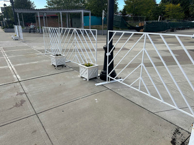 Mod-Elite 6ft Fence Panel | White