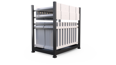 Mod-Fence Cart  | Holds up to 20 panels and 24 posts