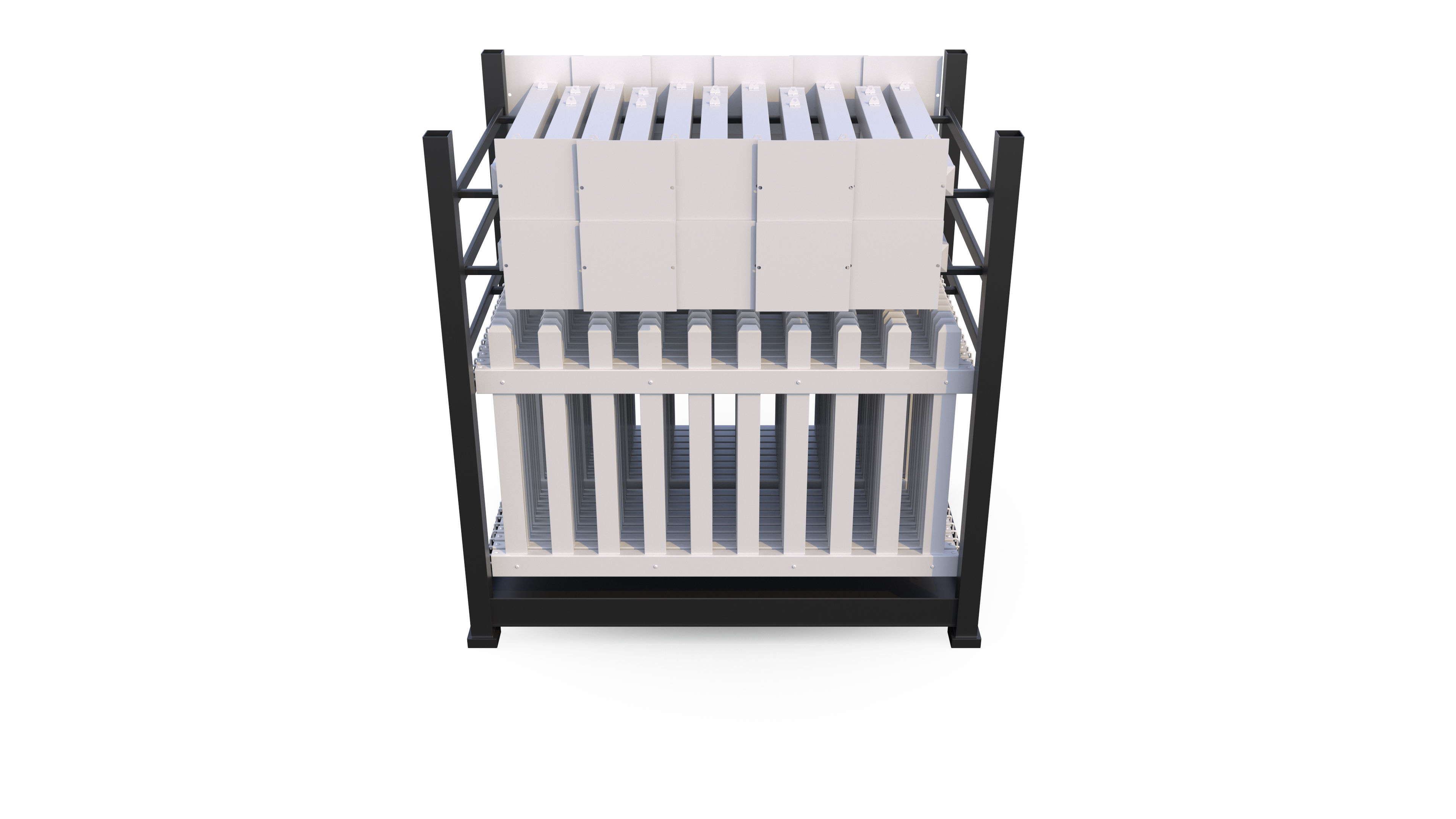 Mod-Fence Cart  | Holds up to 20 panels and 24 posts