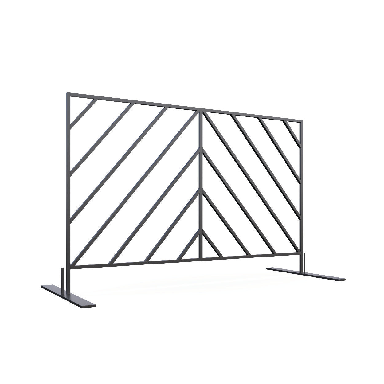 Mod-Elite Fence | Black | 120ft Kit with Cart