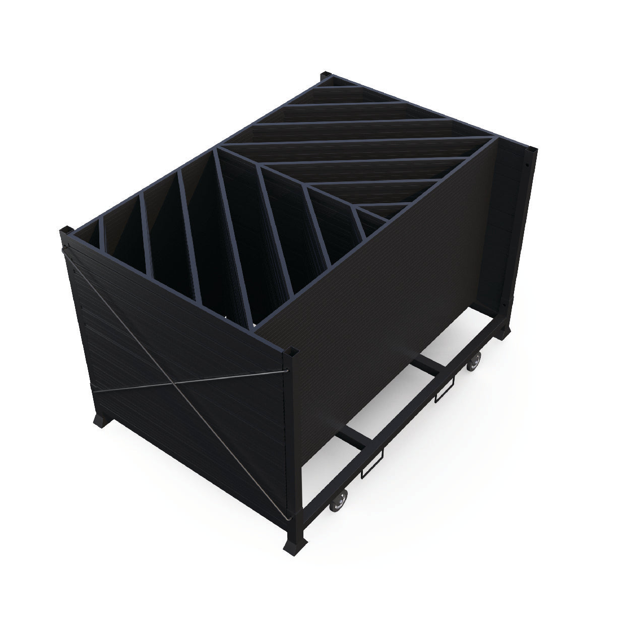 Mod-Elite Fence | Black | 300ft Kit with Cart