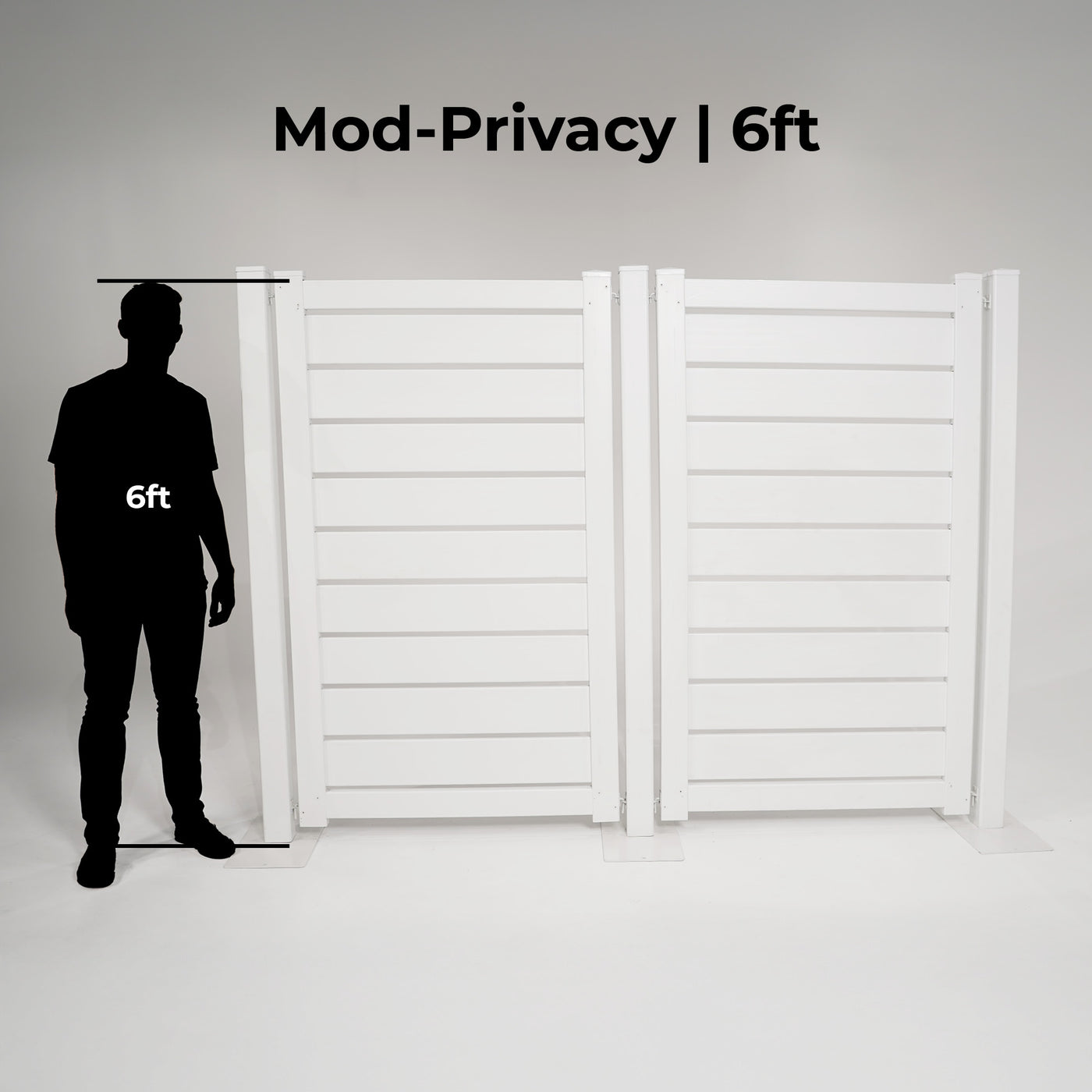 Mod-Privacy 6'x20' Kit | 5 Panels, 6 Posts