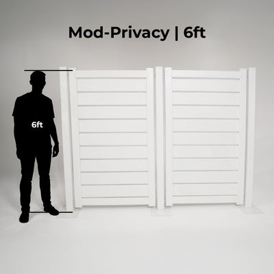 Mod-Privacy 6'x20' Kit | 5 Panels, 6 Posts