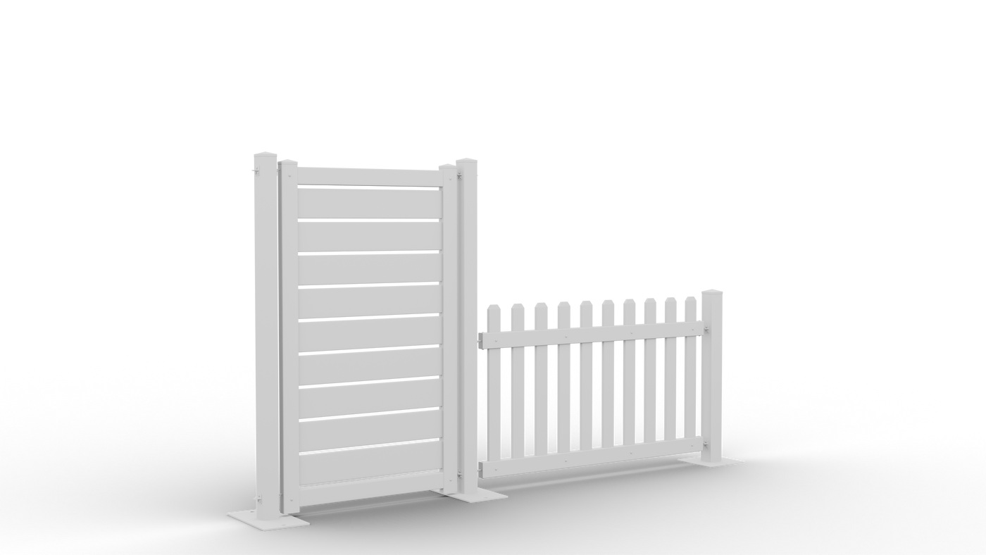 Mod-Privacy 6'x20' Kit | 5 Panels, 6 Posts