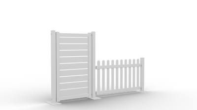Mod-Privacy 6'x20' Kit | 5 Panels, 6 Posts