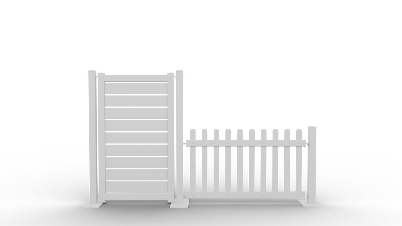 Mod-Privacy 6'x20' Kit | 5 Panels, 6 Posts