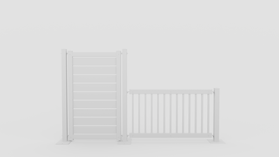 Mod-Privacy Fence Panel | 6ft High
