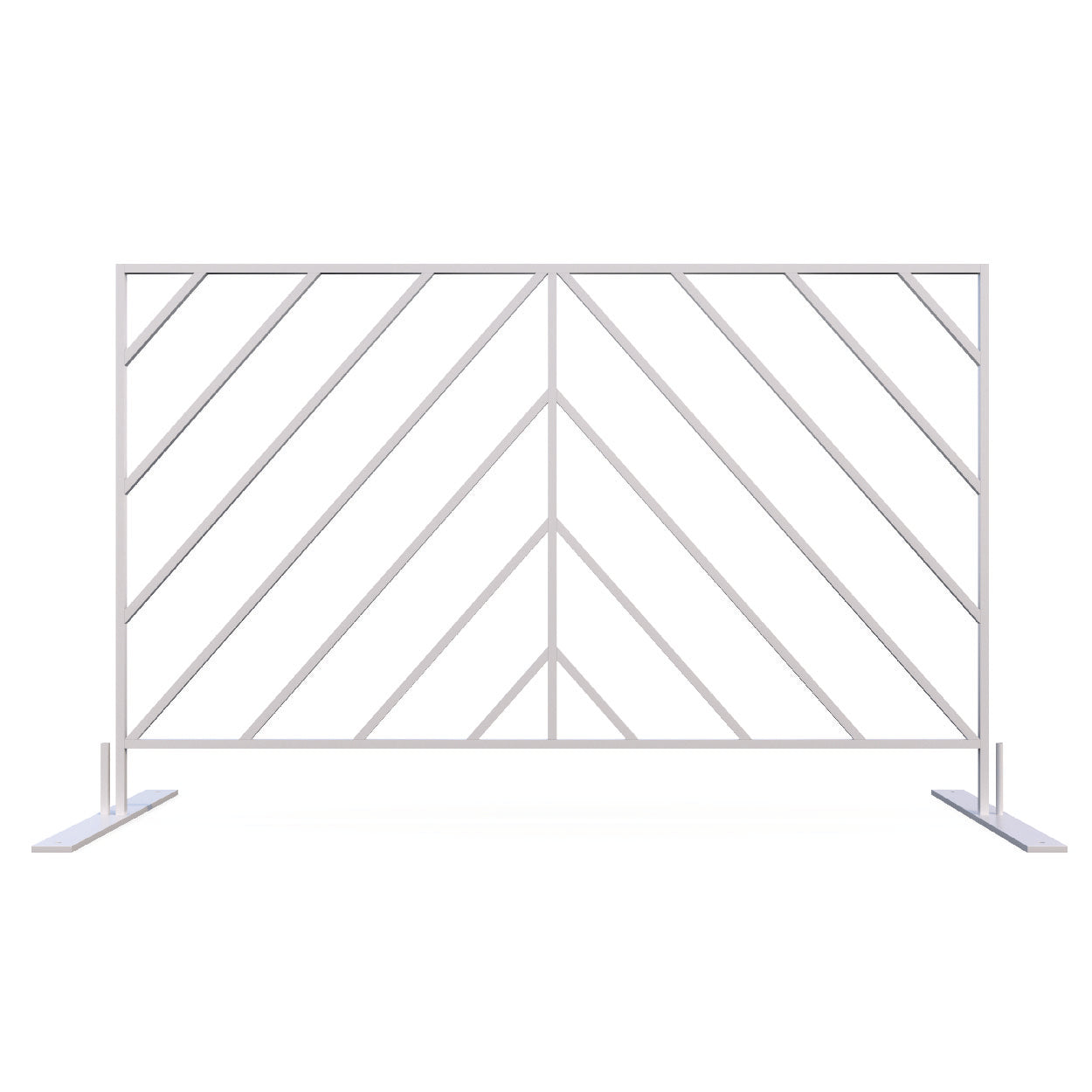 Mod-Elite 6ft Fence Panel | White