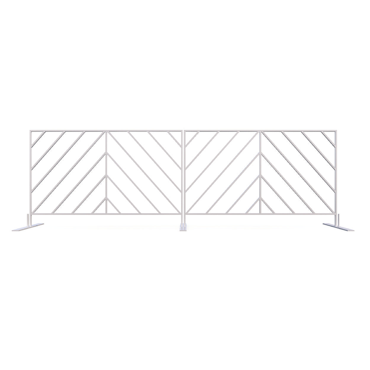 Mod-Elite 6ft Fence Panel | White