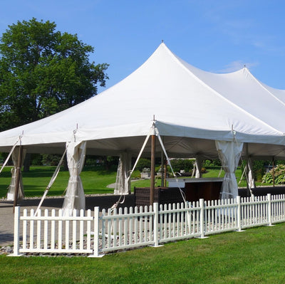 Temporary Fencing For Tent Events