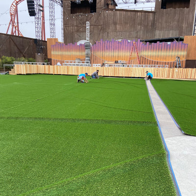 12ft Wide Event Synthetic Grass Rolls